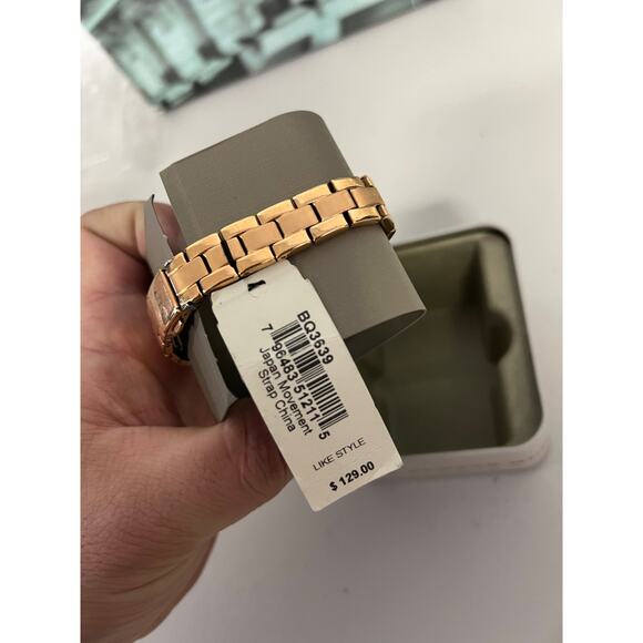 Fossil BQ3639 Rye Three-Hand Date Rose Gold-Tone Stainless Steel Watch main image 5